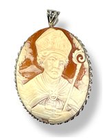 Anhänger Mandile 1922 Dame Cammei  in Silber Conchiglia 2MCICM204